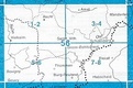 Topografische kaart Belgie NGI 56 / 1-2 Vielsalm - Recht (1:20.000) - wandelkaart