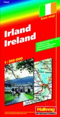 Wegenkaart - Landkaart Ireland - Ierland | Hallwag