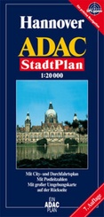 Plattegrond  - Stadsplattegrond Hannover | ADAC