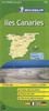 Landkaart - wegenkaart 125 Canarische eilanden - Iles Canaries | Michelin 125 zoom