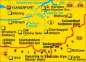 Wandelkaart 65 Klopeiner See-Karawanken Ost | Kompass