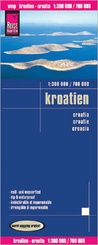 Landkaart - wegenkaart Kroatië | Reise Know How