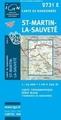 Wandelkaart 2731 E St.Martin-la Sauveté Auvergne | IGN