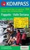 Wandelkaart 104 Foppolo-Valle Seriana | Kompass