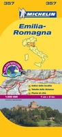 Landkaart - wegenkaart 357 Emilia Romagna  | Michelin Local