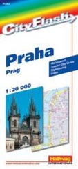 Hallwag Cityflash stadsplattegrond Praha - Praag
