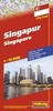 Hallwag city map / stadsplattegrond Singapore