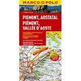 Landkaart - wegenkaart 01 Piemont - Aostatal - Aosta dal | Marco Polo