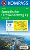 Wandelkaart WK 120  Europ. Fernwanderweg E5 Nord | Kompass
