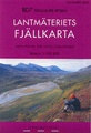 Wandelkaart BD07 Sitasjaure - Ritsem Fjällkarta Topografische kaart Zweden | Lantmateriet