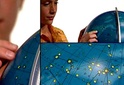 Hemelglobe - (globe 08) Sterrenglobe | Columbus 813446