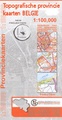 Topografische kaart Henegouwen - wegenkaart provincie  Henegouwen - Hainaut - België | NGI