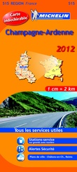 Wegenkaart - Landkaart 515 Champagne Ardennen 2012 | Michelin