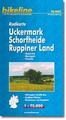 Fietskaart Radkarte Uckermark - Schorfheide - Ruppiner Land BRA2 | Bikeline