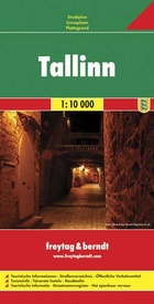 Stadsplattegrond - landkaart Tallinn - Tallin | Freytag und Berndt