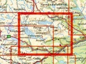 Wandelkaart 2385 Reineskarvet , topografische kaart Turkart Noorwegen | Statens - Ugland IT