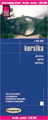 Landkaart - wegenkaart Corsica - Korsika | Reise Know How