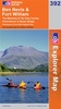 392 Wandelkaart - topografische kaart Ben Nevis Map The Mamores & The Grey Corries. Kinlochleven & Spean Bridge - Explorer 392| Ordnance Survey