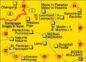 Wandelkaart 53 Meran und Umgebung/Merano e dintorni | Kompass