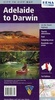 Landkaart - wegenkaart Adelaide - Darwin  | HEMA