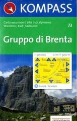 Wandelkaart 73 Gruppo di Brenta | Kompass