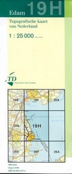 Topografische kaart / Wandelkaart 19H Edam