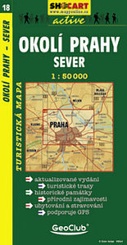 Shocart 18 OKOLÍ PRAHY - SEVER, Umgebung Prag (Nord)   / Wandelkaart Tsjechie