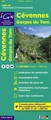 Wandelkaart - Fietskaart Cevennes PRN - Gorges du Tarn | IGN 75000