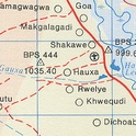 Topografische kaart Botswana (sheet 4) |