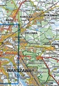 Wegenkaart  - landkaart 555 Polen Noord Oost | Michelin