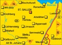 Kompass wandelkaart 112 Appenzell-St.Gallen-Säntis