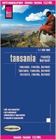 Landkaart - wegenkaart  Tanzania, Rwanda & Burundi | Reise Know How
