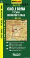 Shocart 52  OKOLÍ BRNA - VÝCHOD, MORAVSKÝ KRAS - Umgebung Brünn - Ost - Mährischer Karst  / Wandelkaart Tsjechie
