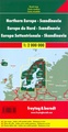 Landkaart- wegenkaart Noord Europa - Scandinavië | Freytag und Berndt