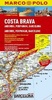 Wegenkaart landkaart Costa Brava | Marco Polo