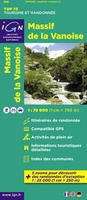 Wandelkaart - Fietskaart Massif de la Vanoise | IGN 75000