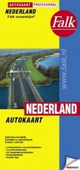 Landkaart - Wegenatlas Autokaart Nederland Professional Falk-vouwwijze | FALK