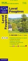 Wegenkaart - Landkaart 116 fietskaart Laval - Fougeres | IGN
