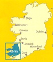 Fietskaart - wandelkaart Kerry (Ierland) | Xploreit