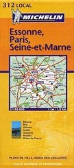Wegenkaart - landkaart - autokaart 312 Essonne - Paris - Seine et Marne | Michelin Local