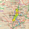 Landkaart - wegenkaart Ecuador | ITMB