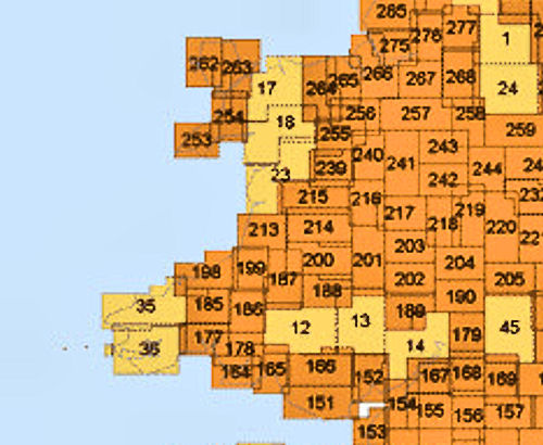 Overzicht wandelkaarten Wales 1:25.000 Outdoor Leisure maps