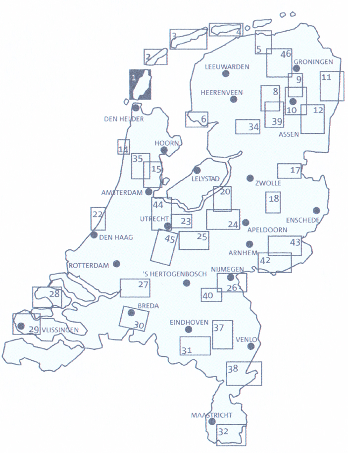 Overzicht wandelkaarten Staatsbosbeheer & Falk