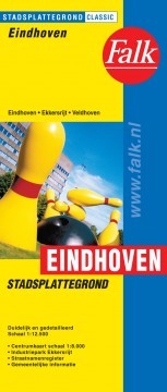 Stadsplattegrond wegenkaart Eindhoven, Ekkersrijt, Veldhoven | Falk |