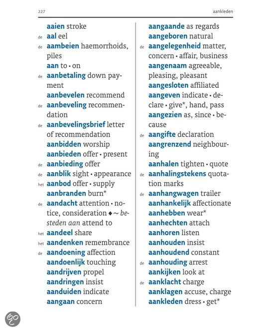 Woordenboek Miniwoordenboek Frans van Dale