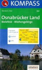 Wandelkaart 750 Osnabrücker Land Bielefeld Wiehengebirge | Kompass |