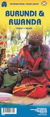 Wegenkaart Landkaart Autokaart Rwanda Burundi | Itmb |
