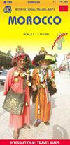 Wegenkaart Landkaart Morocco Marokko | Itmb |