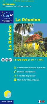 Wegenkaart Autokaart Landkaart La Reunion | Ign |