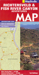 Landkaart Wegenkaart 09 Richtersveld And Fish River Canyon | Map Studio |